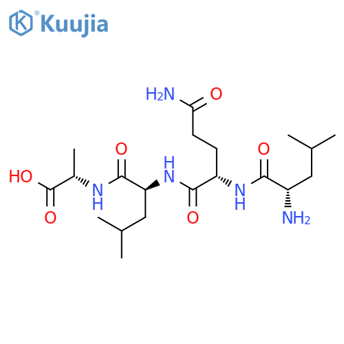 L-Alanine, L-leucyl-L-glutaminyl-L-leucyl- structure