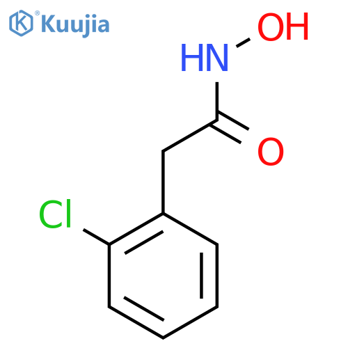 2-(2-chlorophenyl)-N-hydroxyacetamide structure
