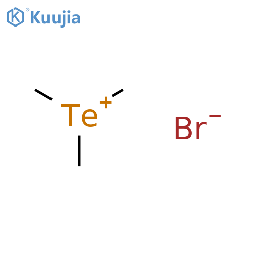 Telluronium, trimethyl-, bromide structure