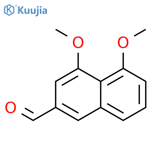4,5-Dimethoxy-2-naphthaldehyd structure