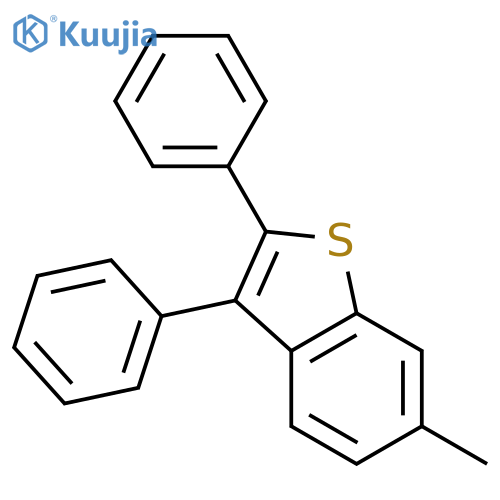 6-Methyl-2,3-diphenylbenzo[b]thiophene structure