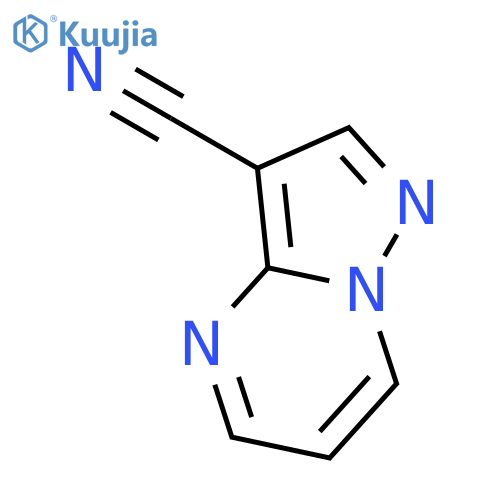 Pyrazolo1,5-apyrimidine-3-carbonitrile structure