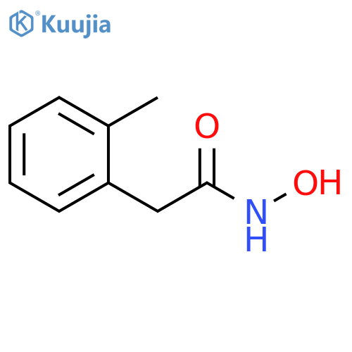 N-hydroxy-2-(2-methylphenyl)acetamide structure