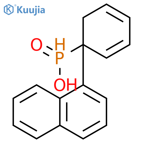 Phosphinic acid, 1-naphthalenylphenyl- structure