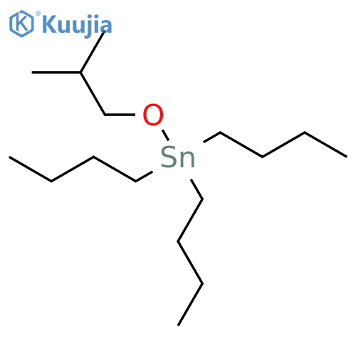 Stannane, tributyl(2-methylpropoxy)- structure