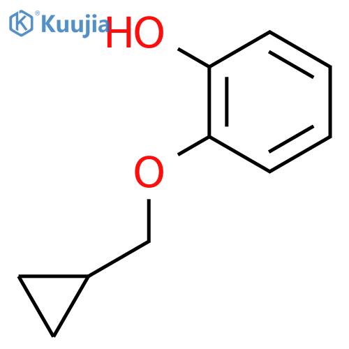 Phenol, 2-(cyclopropylmethoxy)- structure