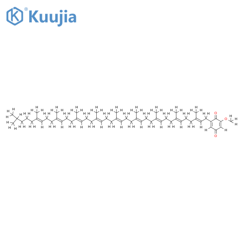 2-Decaprenyl-6-methoxy-1,4-benzoquinone-38',39'-dihydro structure