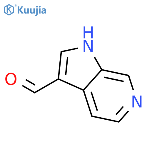 1H-Pyrrolo[2,3-c]pyridine-3-carbaldehyde structure