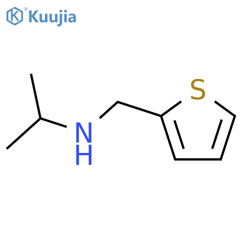 (propan-2-yl)(thiophen-2-ylmethyl)amine structure
