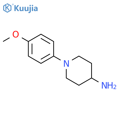 1-(4-methoxyphenyl)piperidin-4-amine structure