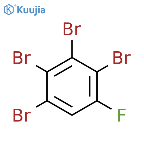 Benzene, tetrabromofluoro- structure