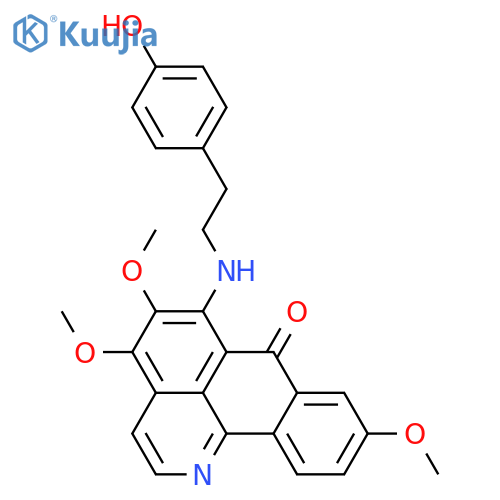 Tyraminoporphine structure