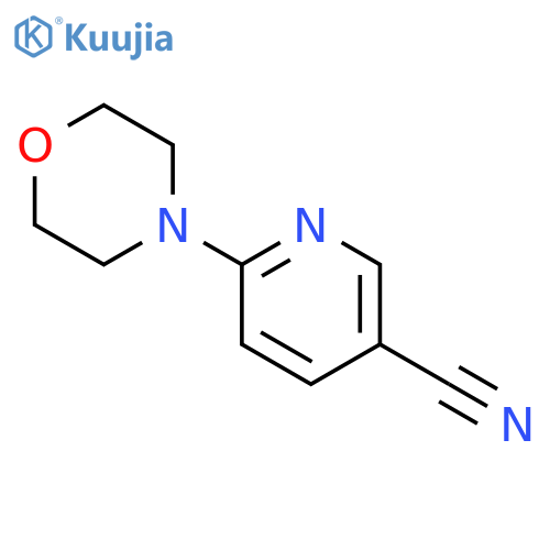 6-(morpholin-4-yl)pyridine-3-carbonitrile structure