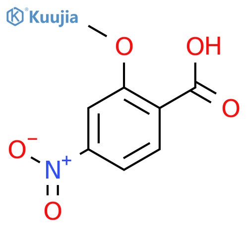 2-Methoxy-4-nitrobenzoic acid structure