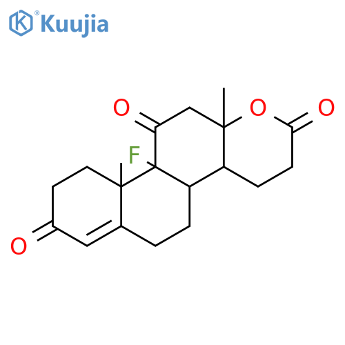 2H-Phenanthro[2,1-b]pyran-2,8,11-trione,10b-fluoro-3,4,4a,4b,5,6,9,10,10a,10b,12,12a-dodecahydro-10a,12a-dimethyl- structure