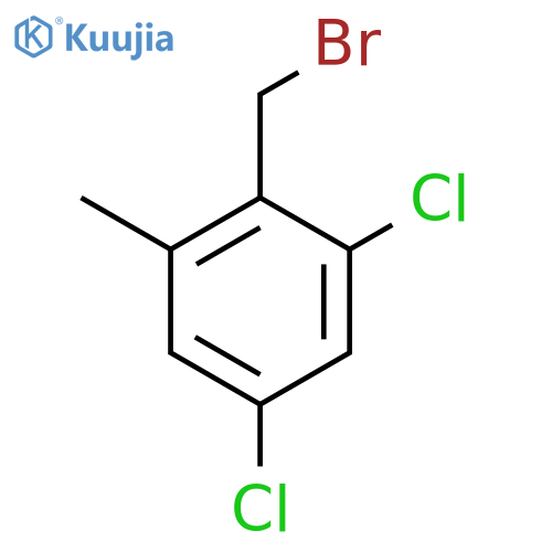 2,4-Dichloro-6-methylbenzyl bromide structure