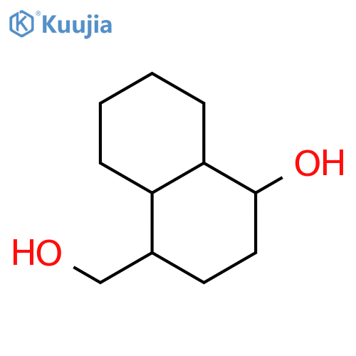 4-(hydroxymethyl)-decahydronaphthalen-1-ol structure