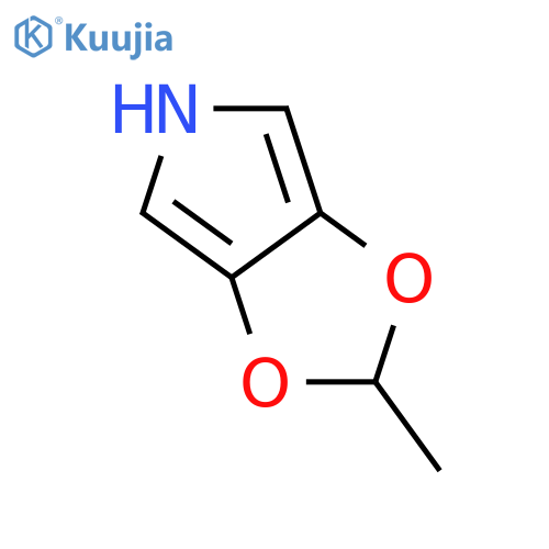 5H-1,3-Dioxolo[4,5-c]pyrrole,2-methyl- structure