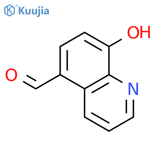 8-Hydroxyquinoline-5-carbaldehyde structure