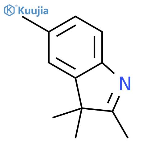 2,3,3,5-Tetramethyl-3h-indole structure