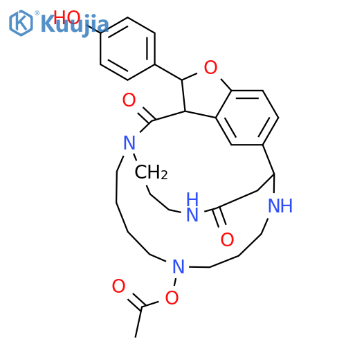 Aphelandrine; (+)-form, N6-Acetoxy structure