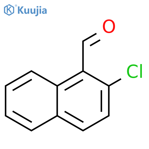 2-Chloronaphthalene-1-carboxaldehyde structure
