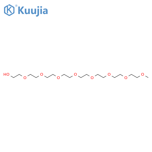 Octaethylene glycol monomethyl ether structure