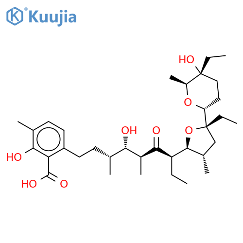 Lasalocid structure