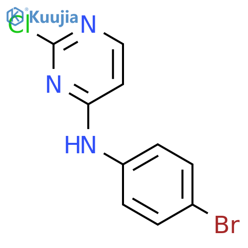 N-?(4-?bromophenyl)?-?2-?chloro-4-?Pyrimidinamine structure