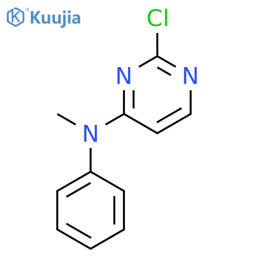 2-chloro-N-methyl-N-phenylpyrimidin-4-amine structure
