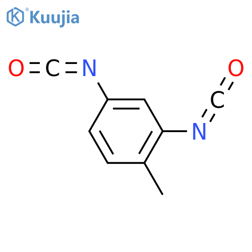 Benzene, 2,4-diisocyanato-1-methyl-, homopolymer structure