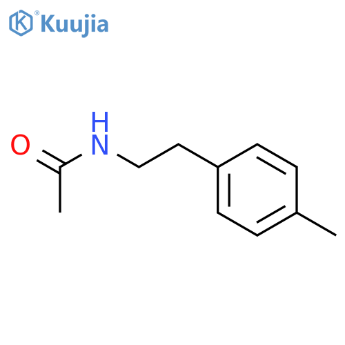 Acetamide,N-[2-(4-methylphenyl)ethyl]- structure