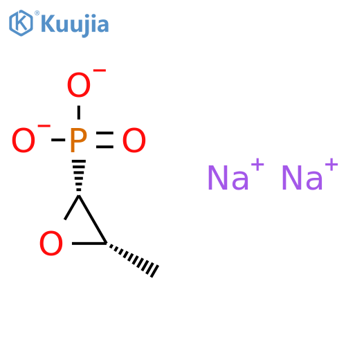 Fosfomycin sodium structure