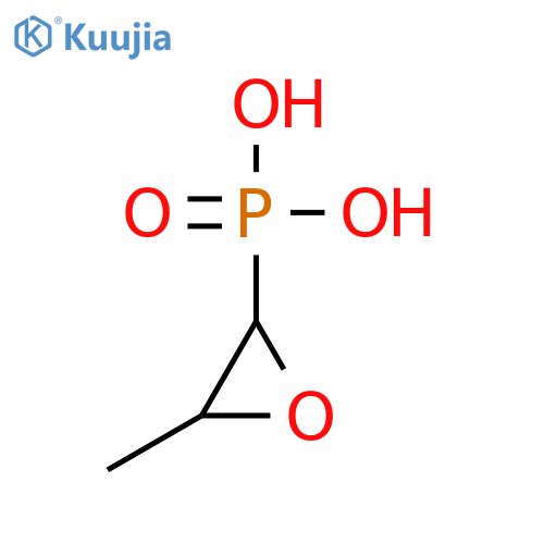 (2S,3R)-(3-Methyloxiranyl)phosphonic acid structure