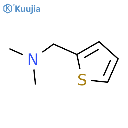 N,N-Dimethyl-1-(thiophen-2-yl)methanamine structure