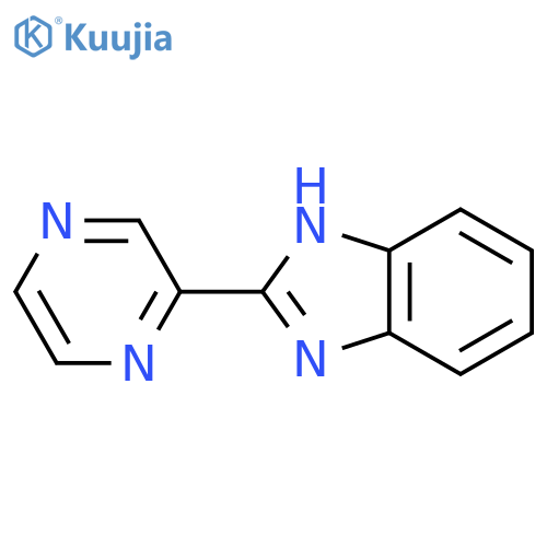 2-(Pyrazin-2-yl)-1H-benzo[d]imidazole structure