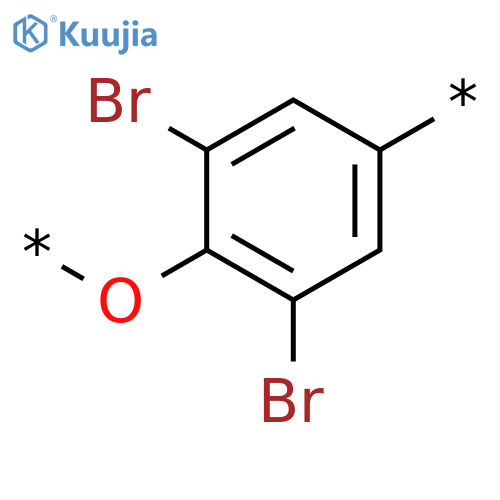 Poly[oxy(2,6-dibromo-1,4-phenylene)] structure