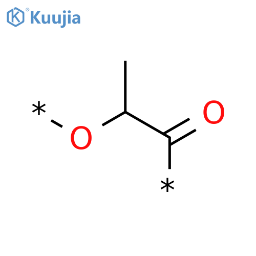 Poly[oxy(1-methyl-2-oxo-1,2-ethanediyl)] structure
