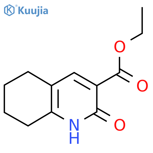 Ethyl 2-hydroxy-5,6,7,8-tetrahydroquinoline-3-carboxylate structure