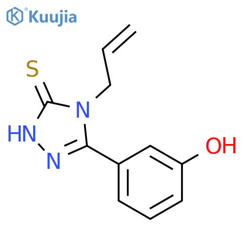 3-(4-Allyl-5-mercapto-4H-1,2,4-triazol-3-yl)phenol structure