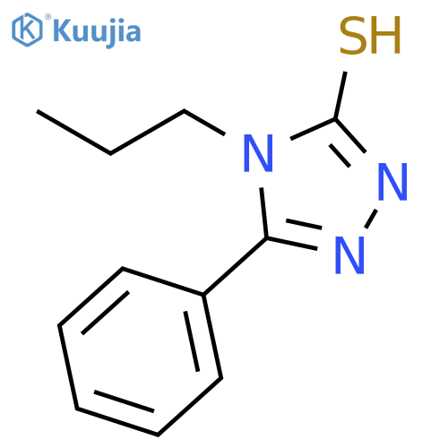 5-Phenyl-4-propyl-4H-1,2,4-triazole-3-thiol structure