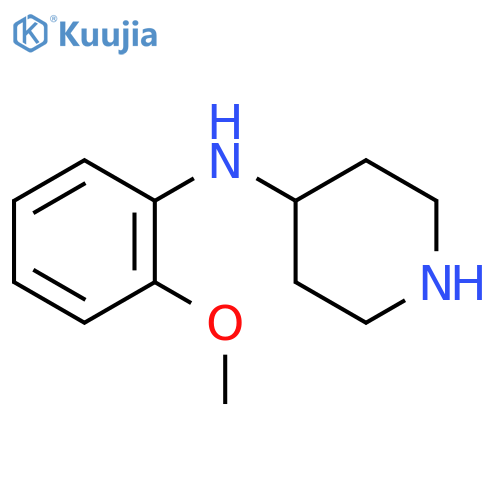 N-(2-Methoxyphenyl)piperidin-4-amine structure