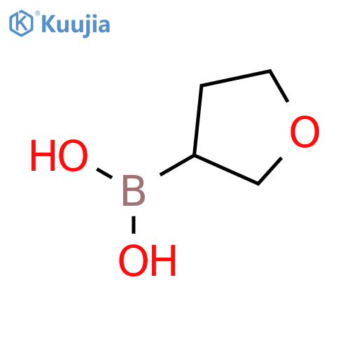 (oxolan-3-yl)boronic acid structure