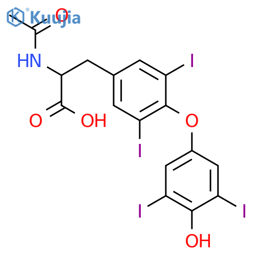 N-Acetyl L-Thyroxine structure