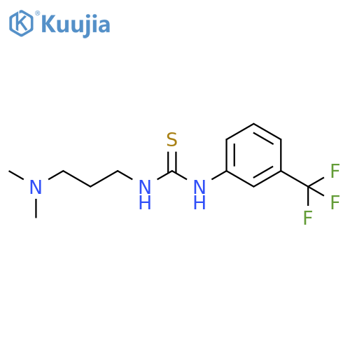 Thiourea, N-[3-(dimethylamino)propyl]-N'-[3-(trifluoromethyl)phenyl]- structure