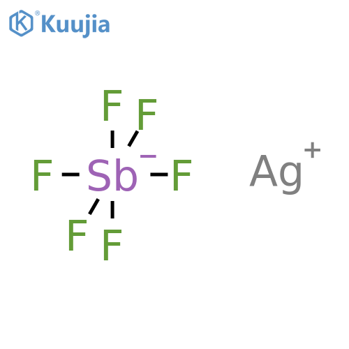 Silver Hexafluoroantimonate(V) structure