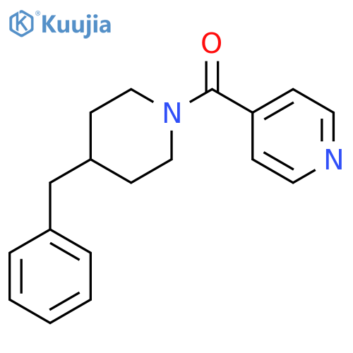 Methanone,[4-(phenylmethyl)-1-piperidinyl]-4-pyridinyl- structure