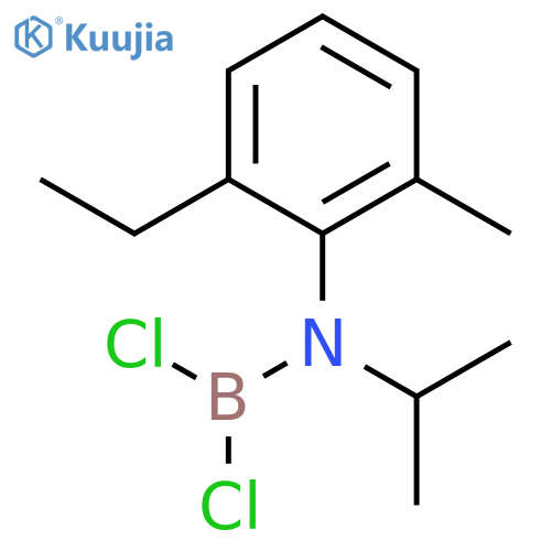 Boranamine, 1,1-dichloro-N-(2-ethyl-6-methylphenyl)-N-(1-methylethyl)- structure