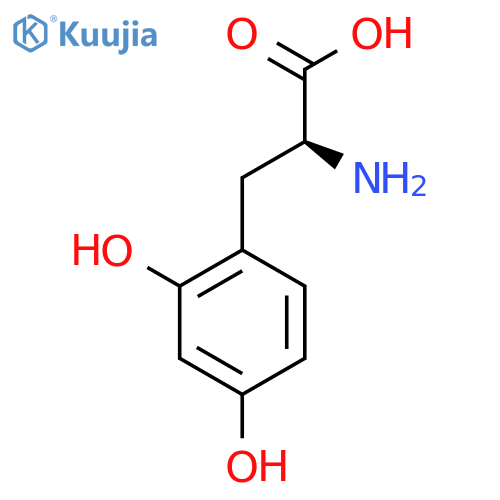 (S)-2-Amino-3-(2,4-dihydroxyphenyl)propanoic acid structure