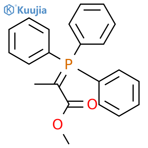 Methyl 2-(triphenylphosphoranylidene)propanoate structure